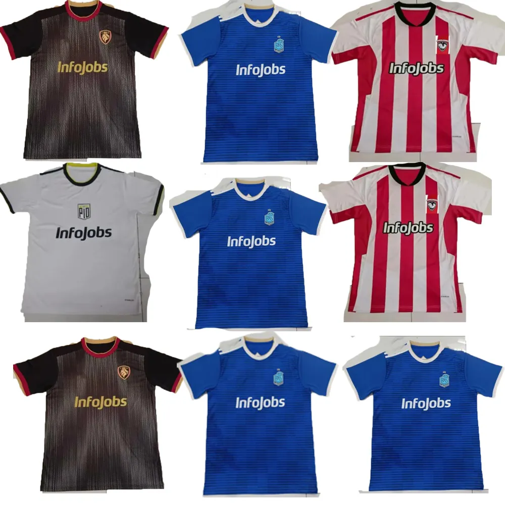 2023 2024究極のMostoles Porcinos FC Soccer Jerseys Ubon Gio Ferinu Ronaldinho Chicharito G. Cichero Pique 23 24 Sevens Kings League Football Shirt