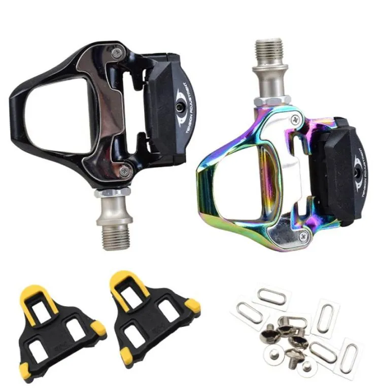 RD2 SPD Bike Pedal Aluminium Alloy Selflocking 916quot Sealed Bearing Racing Road Bicycle Pedals With Cleats For SHIMANO9976117