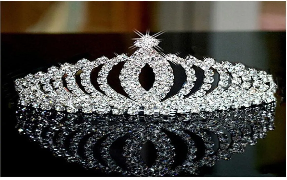 Tiaras e coroas de cristal, acessórios para cabelo de casamento, tiara de noiva, coroa de casamento, enfeites de cabelo para noivas, acessório barato 3108836