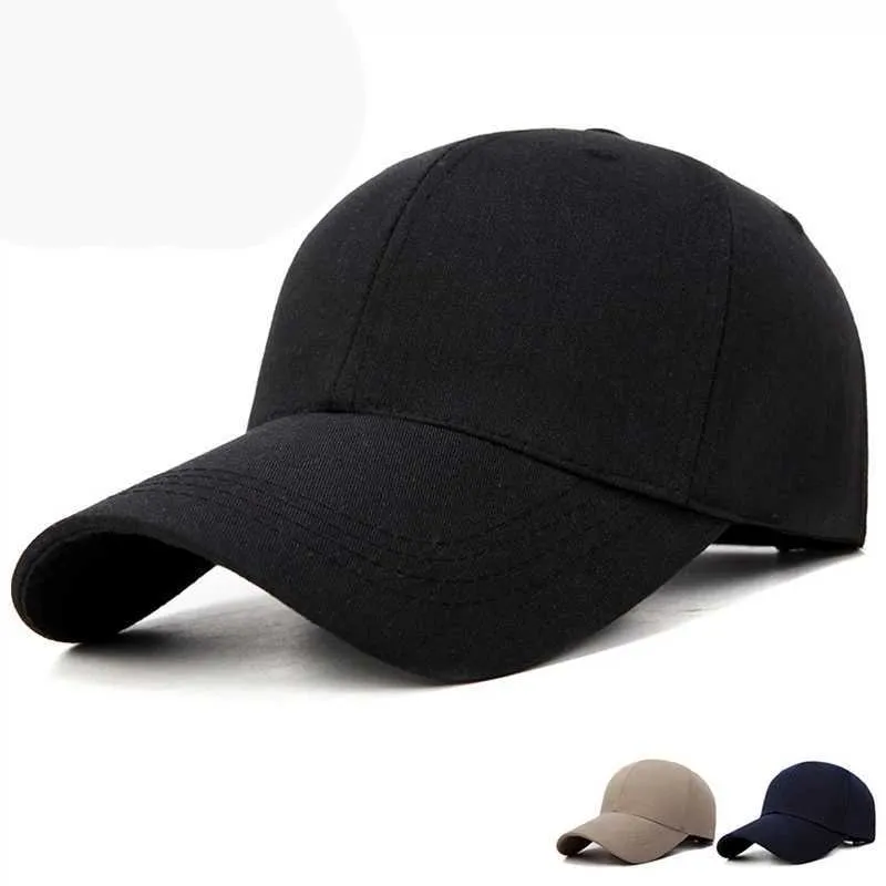 Fashion Men Women Big Size Cotton wide Brim Baseball C Outdoor Leisure Sports C Light Plate Solid Colour Travel Fish Hat