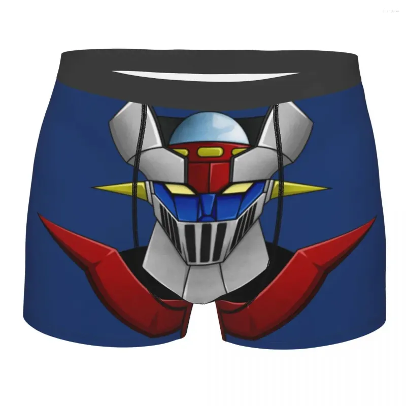 Underbyxor Mazinger Z 7 Män underkläder Boxer Briefs shorts trosor sexig mjuk för manlig