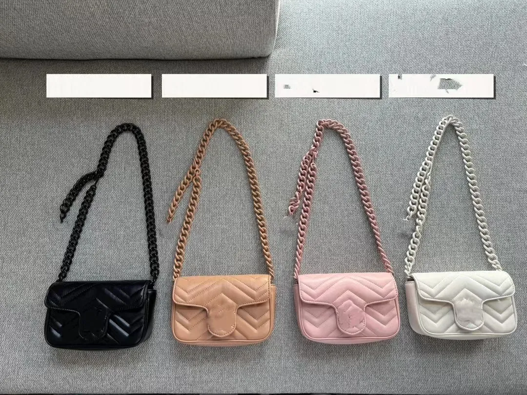 7A Fashion Luxury Design Women's Classic Mini Macaron Chain Bag with Diamond Pattern Flip Cover Bag Super Versatile One Shoulder Crossbody Bag