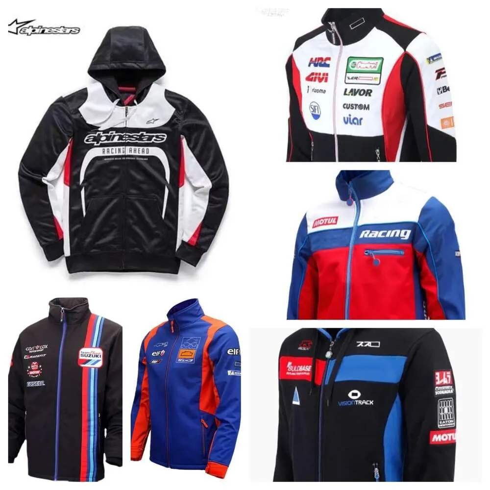 F1-Formel-1-Rennjacke, Sweatshirt, gleiche Stilanpassung, Auto-Logo, vollgestickte Jacken, Retro-Motorradjacken im College-Stil, Lebenslauf