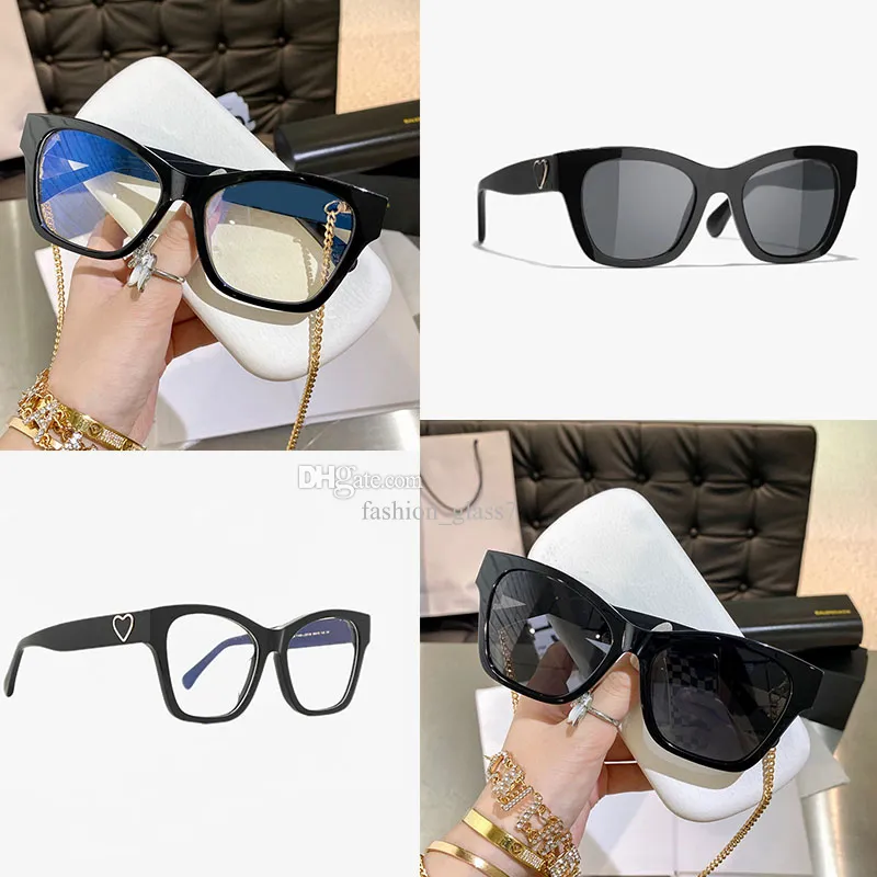 Womens luxury rectangular frame sunglasses fashion light colored decorative mirrors driving mirrors outdoor party mirrors multiple colors available CH71468