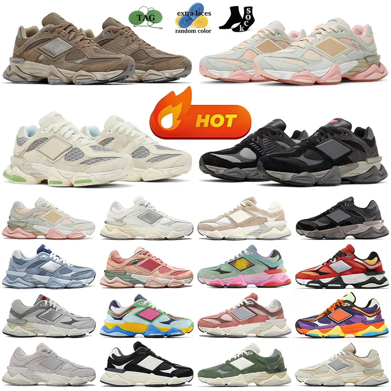 2024 uomo donna 9060 scarpe firmate scarpe da ginnastica casual Mushroom Bricks Wood Triple Nero Castlerock Sea Salt Bianco Baby Shower Blu uomo donna scarpe da ginnastica sportive all'aperto