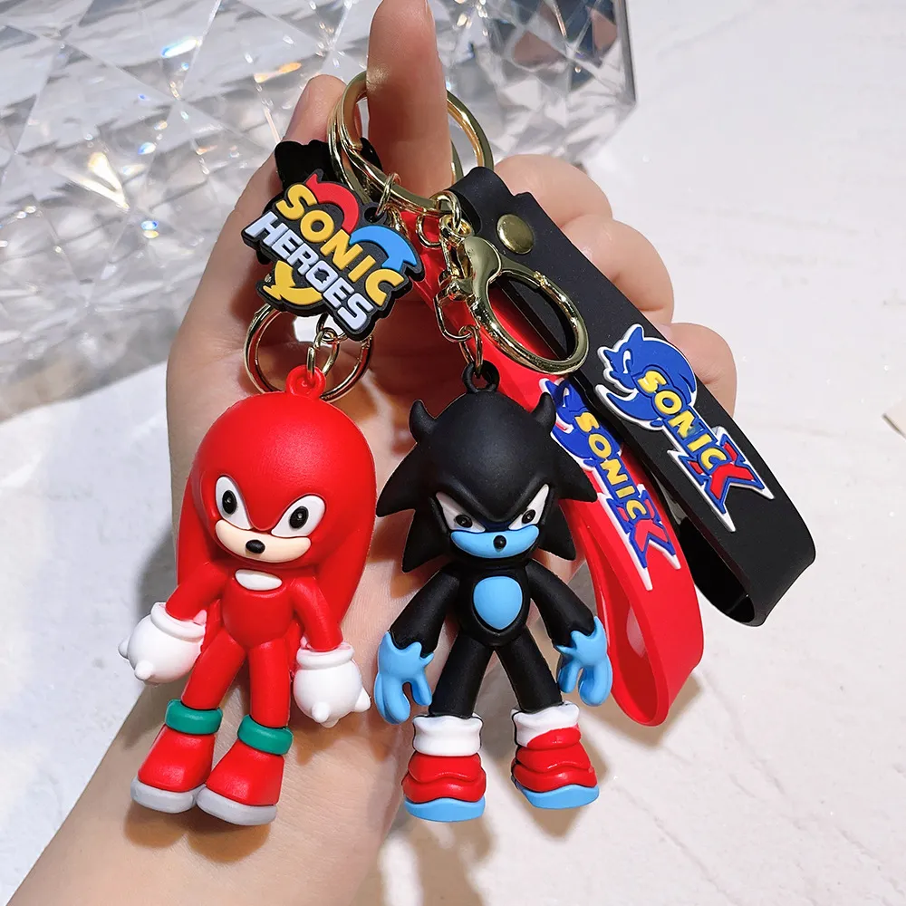 Hot-selling cartoon sleutelhanger auto anime leuke sleutel hanger pop tas hangende ornamenten groothandel Gratis UPS/DHL