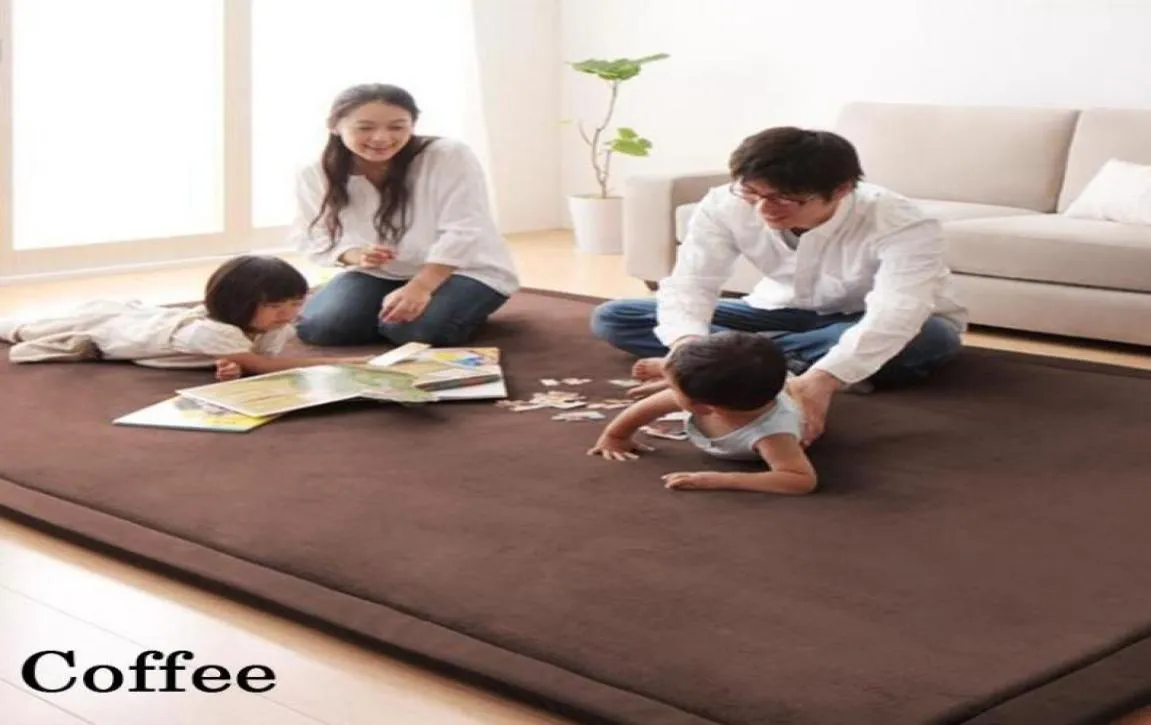 Grube dywany podłogowe Tatami Mata Play Mat Prezent Bożego Narodzenia 80 cm x 200 cm Dzieci Zabracie miejsca w miejscach prostokątnych podłogowych 9918072