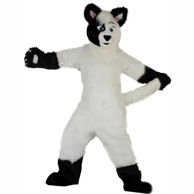 Costume de mascotte Husky Fox, tenue de fête fantaisie pour Halloween et noël, tenue de carnaval unisexe pour adultes, offre spéciale 2024