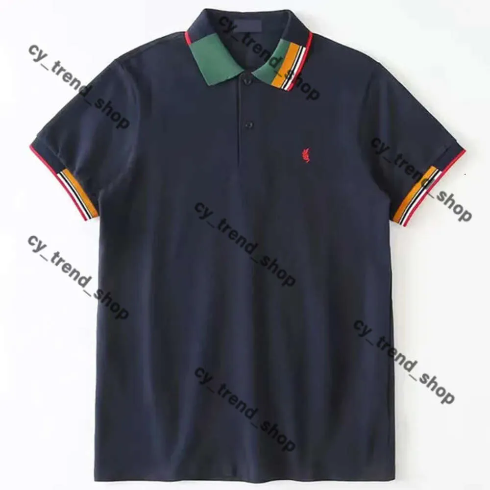 Chemise de créateur Polos pour hommes Fred manches courtes Perry Chemises d'été imprimées Vêtements d'affaires S-3xl Chemise Freddy Fred Polo Pferd Polo Chemise Sperry gratuite Pery Tshirt 111