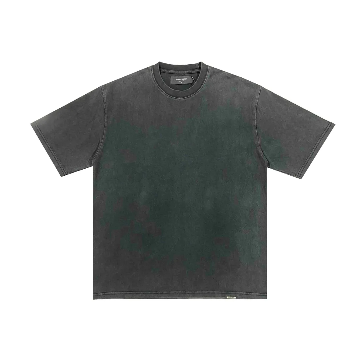 Schönes T-Shirt mit gewaschenen Buchstaben für Männer und Frauen, 2024 SS Top Tees T-Shirt