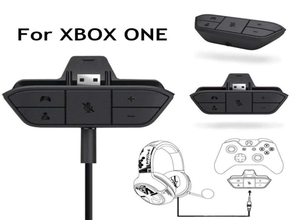 Adaptateur de casque stéréo, connecteur de contrôleur Audio de jeu pour manette de jeu Xbox One, accessoire de Console de jeu avec R2742454