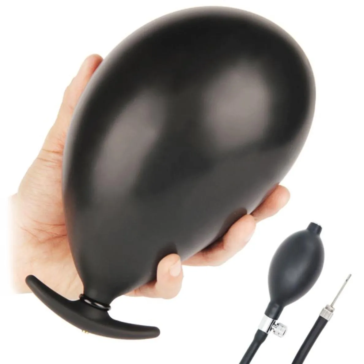 Sair inflado plugue anal silicone brinquedos sexuais anal massageador de próstata para extensor anal dilatador produto sexo ânus expandir ferramenta t200526672226