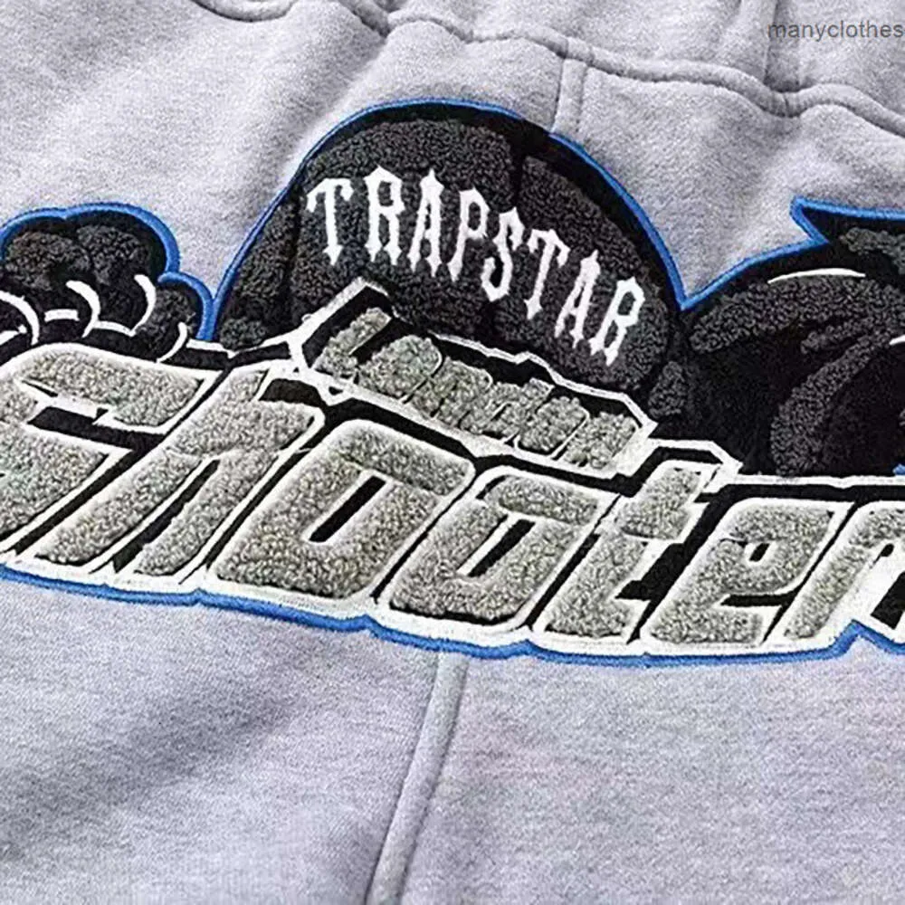 Survêtements pour hommes Trapstar Designer Survêtement pour hommes Badge brodé Femmes Sweat à capuche Tuta Pulls Taille S / M / L / XLsml