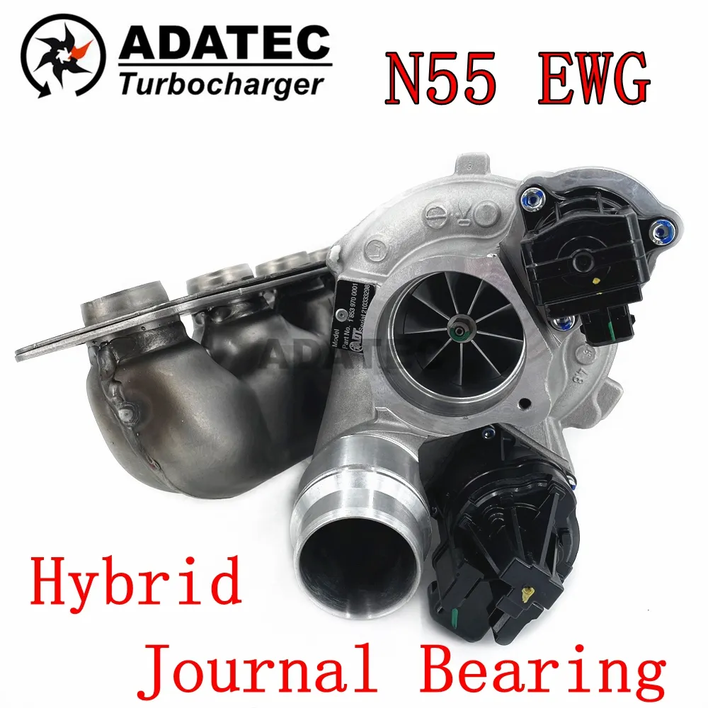 EWG-roulement de Journal N55 Turbo hybride pour BMW 135i 335i X3 X5 X6 18539700001 Turbine de mise à niveau 7636426 7643115 7648913