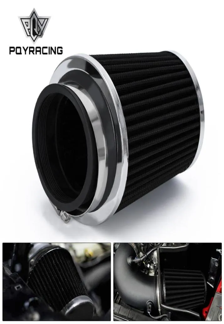 Universal car high flow cold air inlet air intake system mushroom head air filter neck 76mm 70mm 635mm 60mm PQYAIT246183711