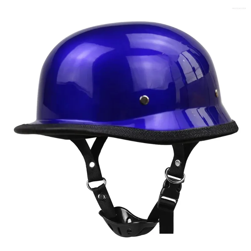 Motorhelmen Halve helm DOT-certificering Retro Casco Duitse Vintage Moto Open Face Biker S-XXL