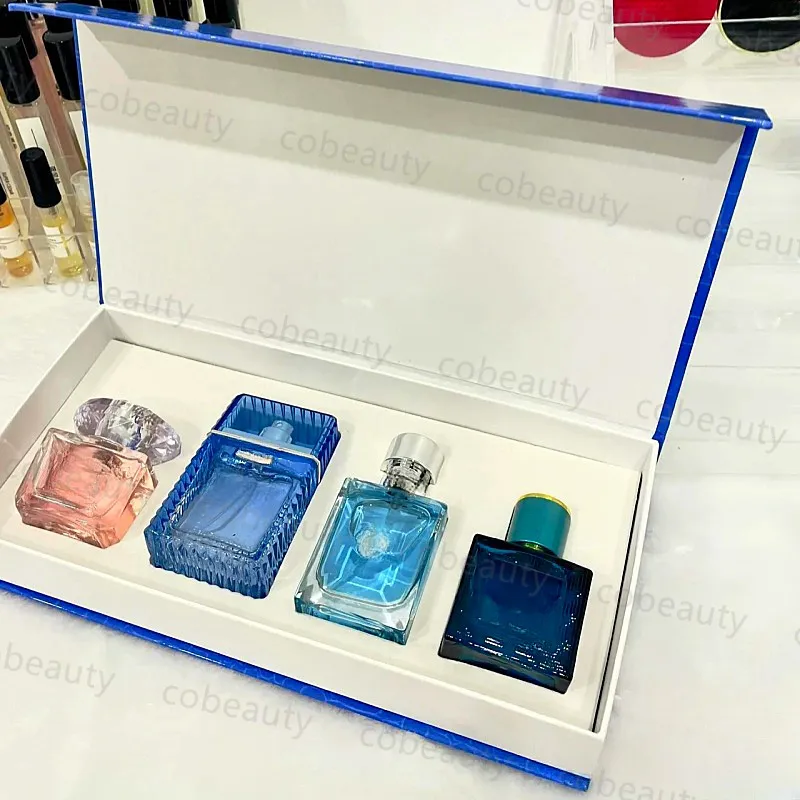 Top-Parfüm 7,5 ml/30 ml, 4/5-teiliges Geschenkset für Männer und Frauen, Kölner Parfüm, super guter Geruch, langlebiges, hochwertiges Parfümspray