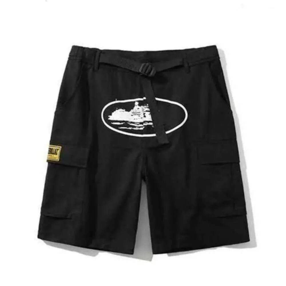 Shorts Cortez Designer Demon Island Fivepiece Calças Mulheres Verão Sweatpants Tendência Secagem Rápida Ao Ar Livre Curto Algodão Casual Solto Hip Hop Carg 17