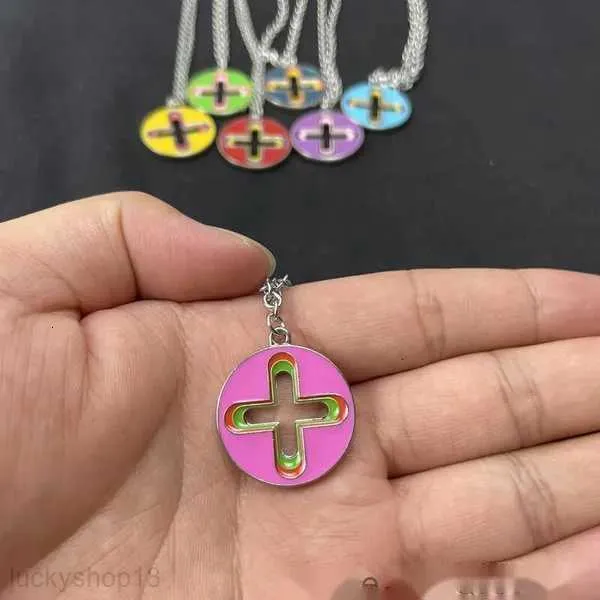 Mode unisexe pendentif colliers Homer Frank Ocean Hip Hop Punk Lucky Clover émail goutte glaçure collier pour hommes femmes filles fête bijoux Ainvb