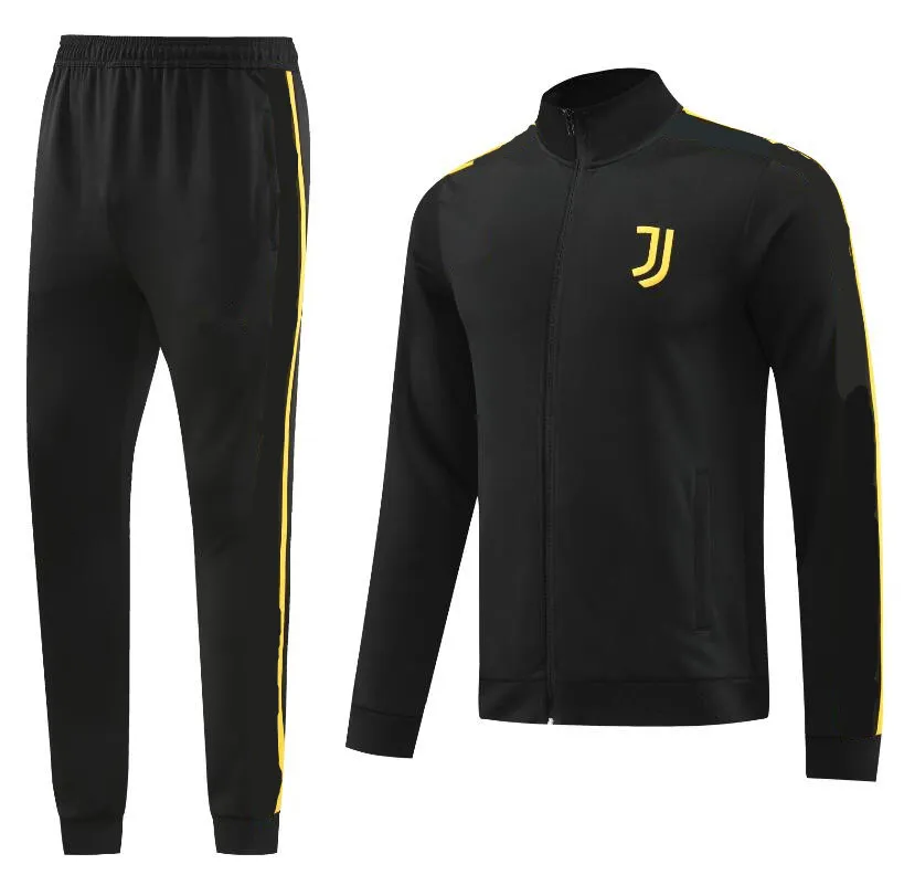 Juventus trainingspak 2023 2024 voetbalshirts jas DI MARIA VLAHOVIC CHIESA 23 24 juventus trainingspak heren tenue voetbaltenue uniform sportkleding