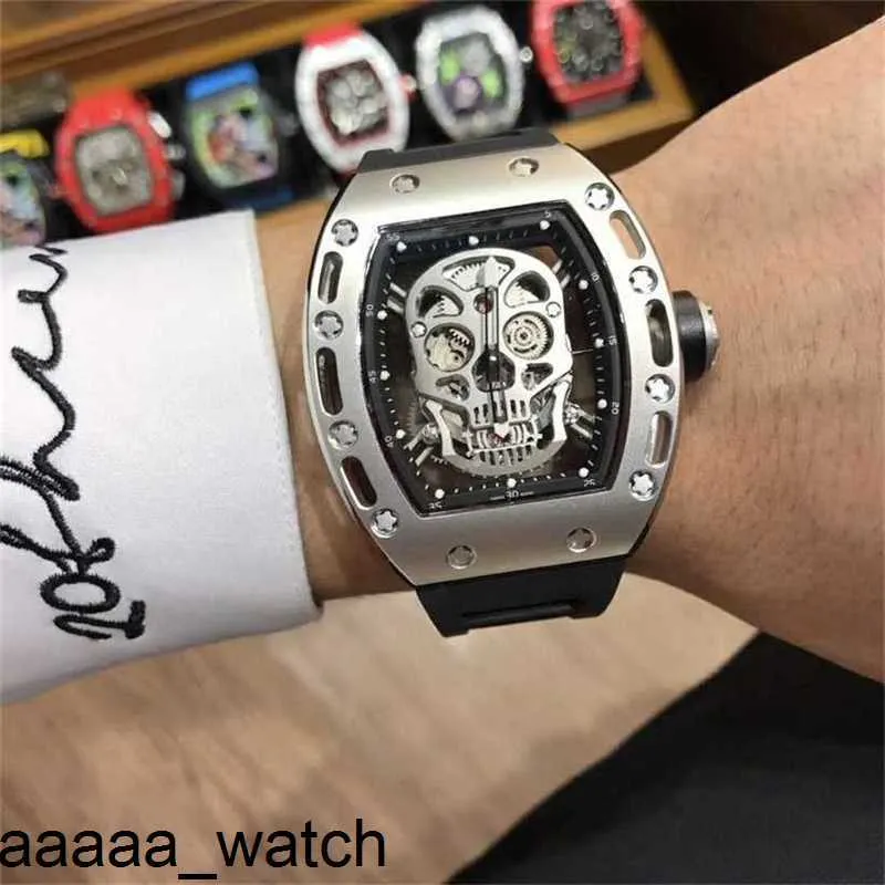 DHgate RicharMill Barrel RM052 Swiss ZF Factory Limited Edition Luxury Skeleton Watch Watches