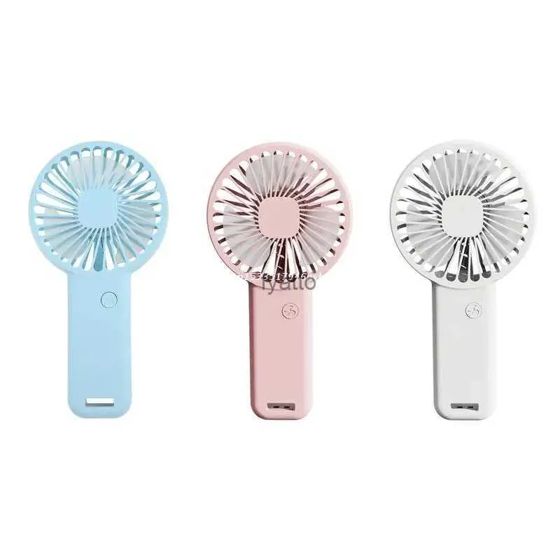 Electric Fans Portable handheld fan small cooling USB charging eyelash low noise reductionH240308