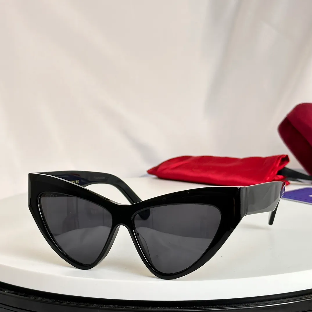 Kattögon solglasögon svart grå 1294 kvinnliga män nyanser lunetter de soleil vintage glas occhiali da sole uv400 glasögon