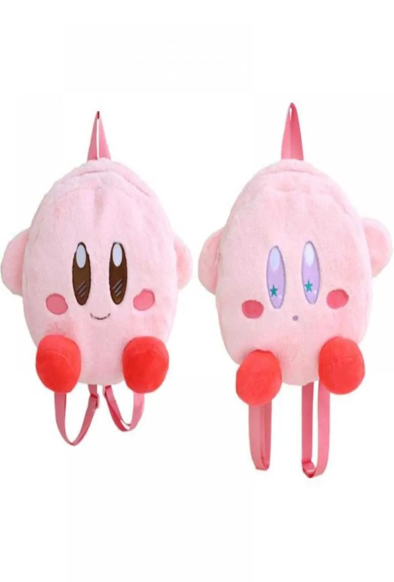 Schattige Cartoon Star Kirby Pluche Tas Speelgoed Rugzak Children039s Snacks Tas Star Eyes Kirby Meisjes Zacht Gevulde Pluche Tas Kinderspeelgoed Gi4755561