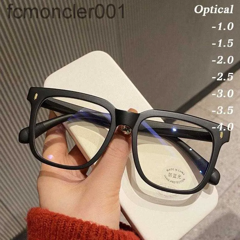 Solglasögon överdimensionerade läsglasögon kvinnor män anti-blå ljus närsyn myopia diopter lins glasögon lyx recept eyeglassessunglasse omir