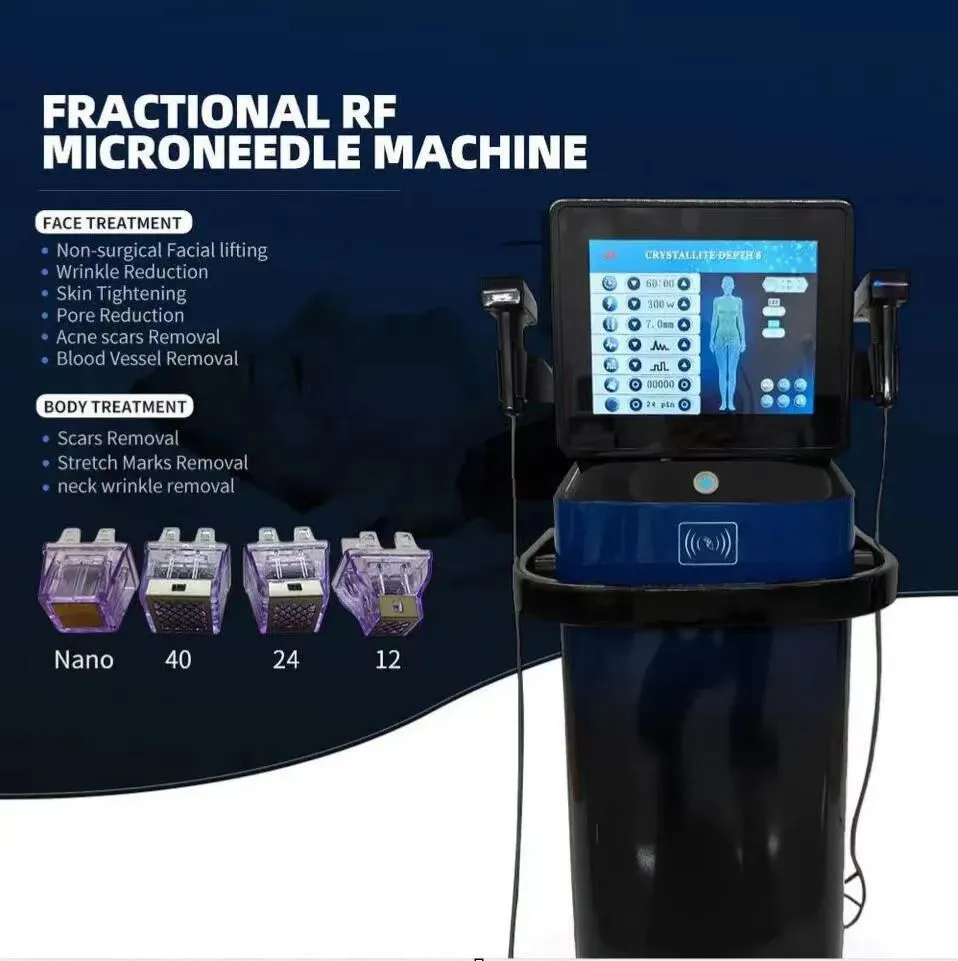 Le plus récent modèle de machine de microneedling RF fractionnée MorpheusRF Micro aiguilleté rides élimine les cicatrices amincissantes retrait des rides resserre la peau machine de beauté