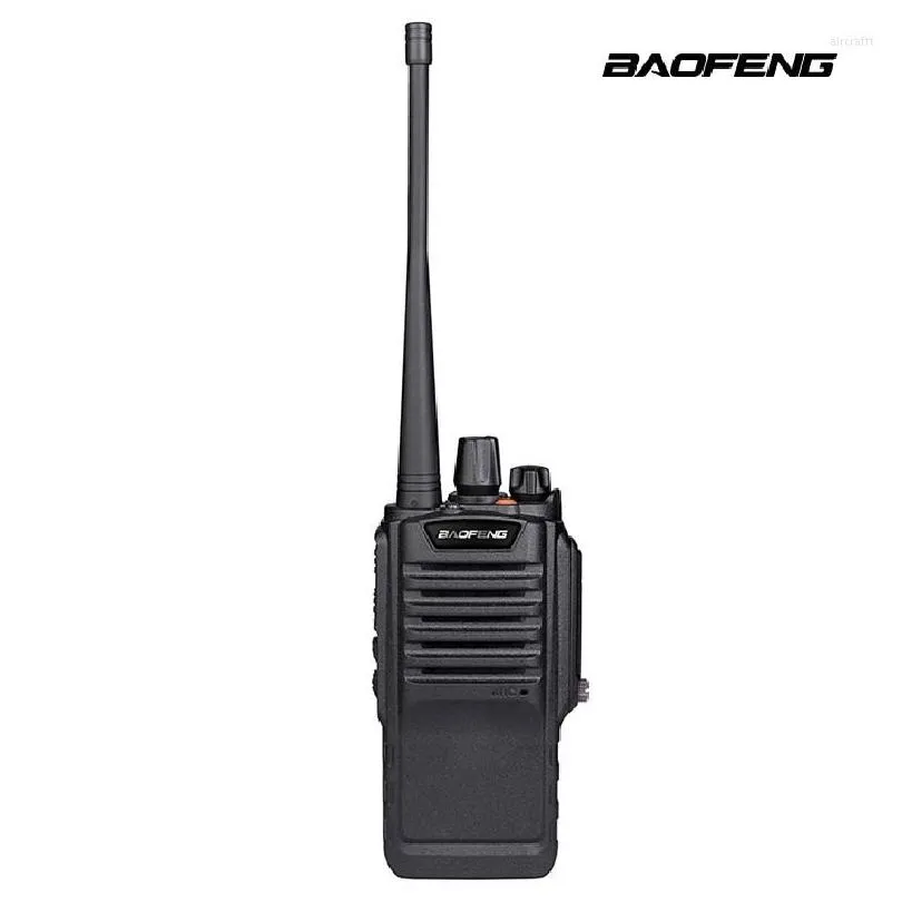 Walkie Talkie 1ペアBaofeng 9700プロフェッショナル防水IO67 5WパワーUHFハム2ウェイラジオトランシーバーアウトドアコミュニケーションドロップドーク