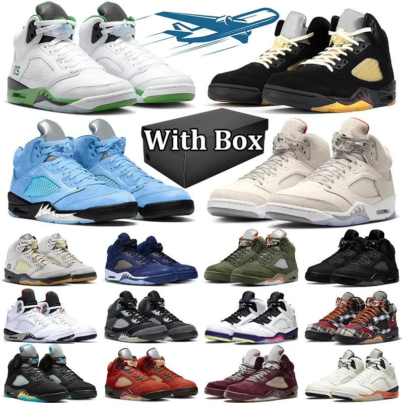 Race Blue 5s Basketballschuhe Sail Raging Bull Stealth Musselin Michigan Fire Red What 남성용 트레이너