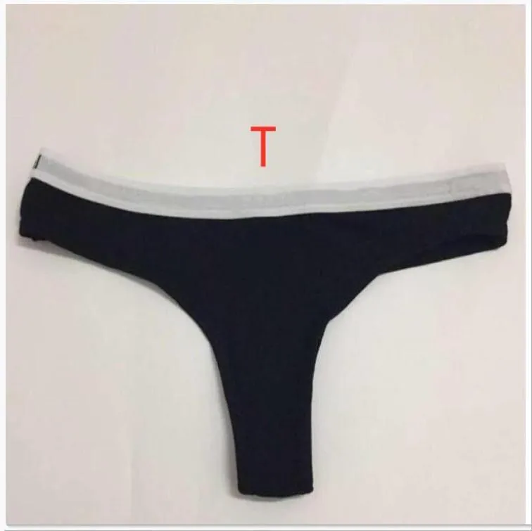 5pcslot 2021 mulheres breve calcinha de algodão mulher pantie letras largas impressas roupa interior biquíni tanga gstring briefs senhoras 4322793