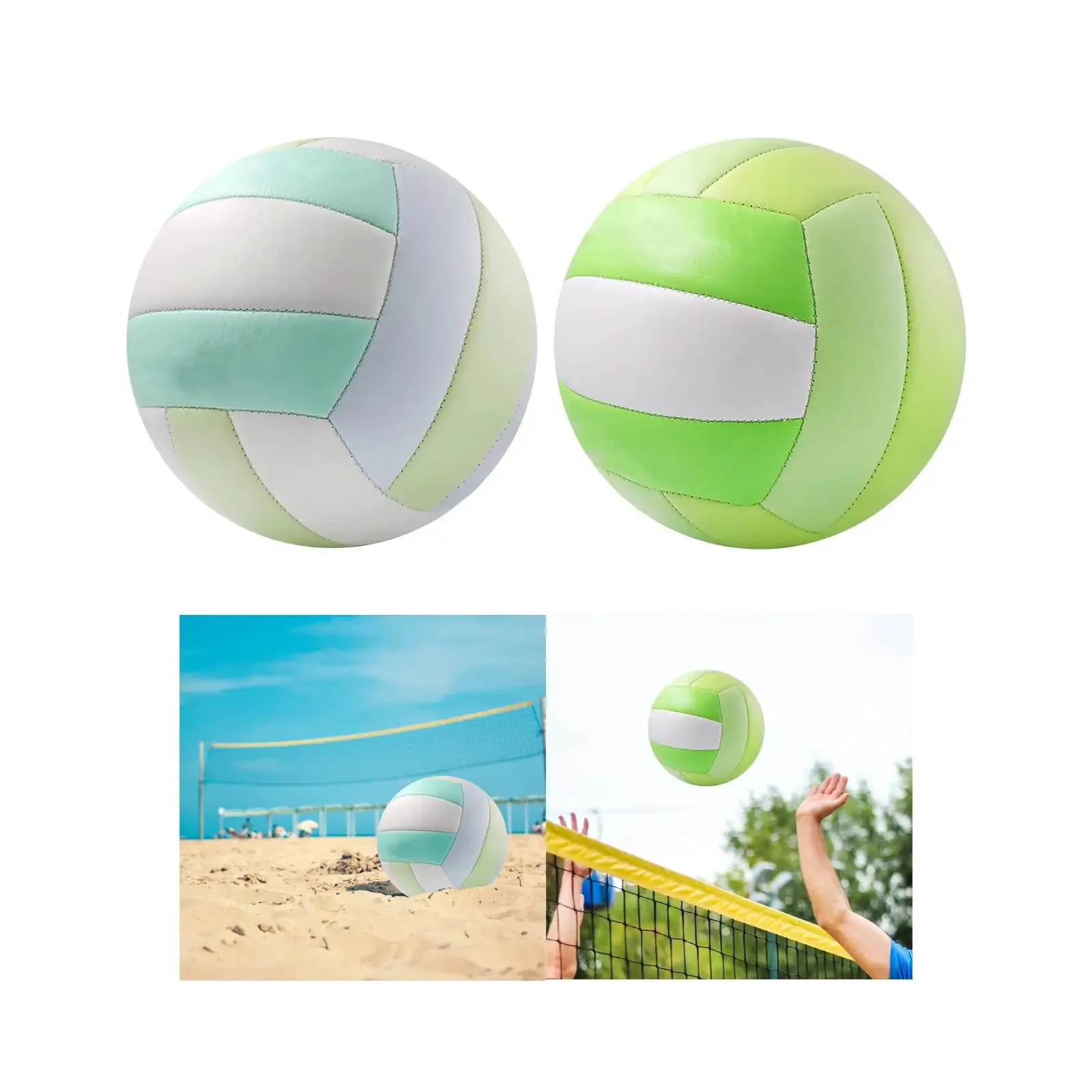 Genérico Vóley Playa Suave – Balón De Entrenamiento Para Adolescentes Y Actividades Al Aire Libre