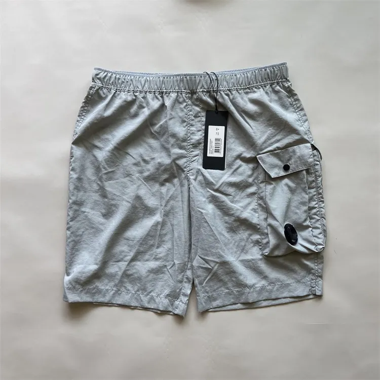 Европа дизайнер Men One Lins Pocket Nylon Short Bants Casual быстрая сушка CP Chrome Beach Shorts Стуха