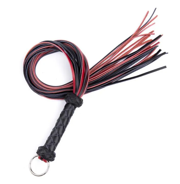 785 cm Newset Hand made Genuine Leather Whip Flogger Erotic Toys Sexy Bondage Whip Punishment Slave Bdsm Games Sex Toys q05067464309