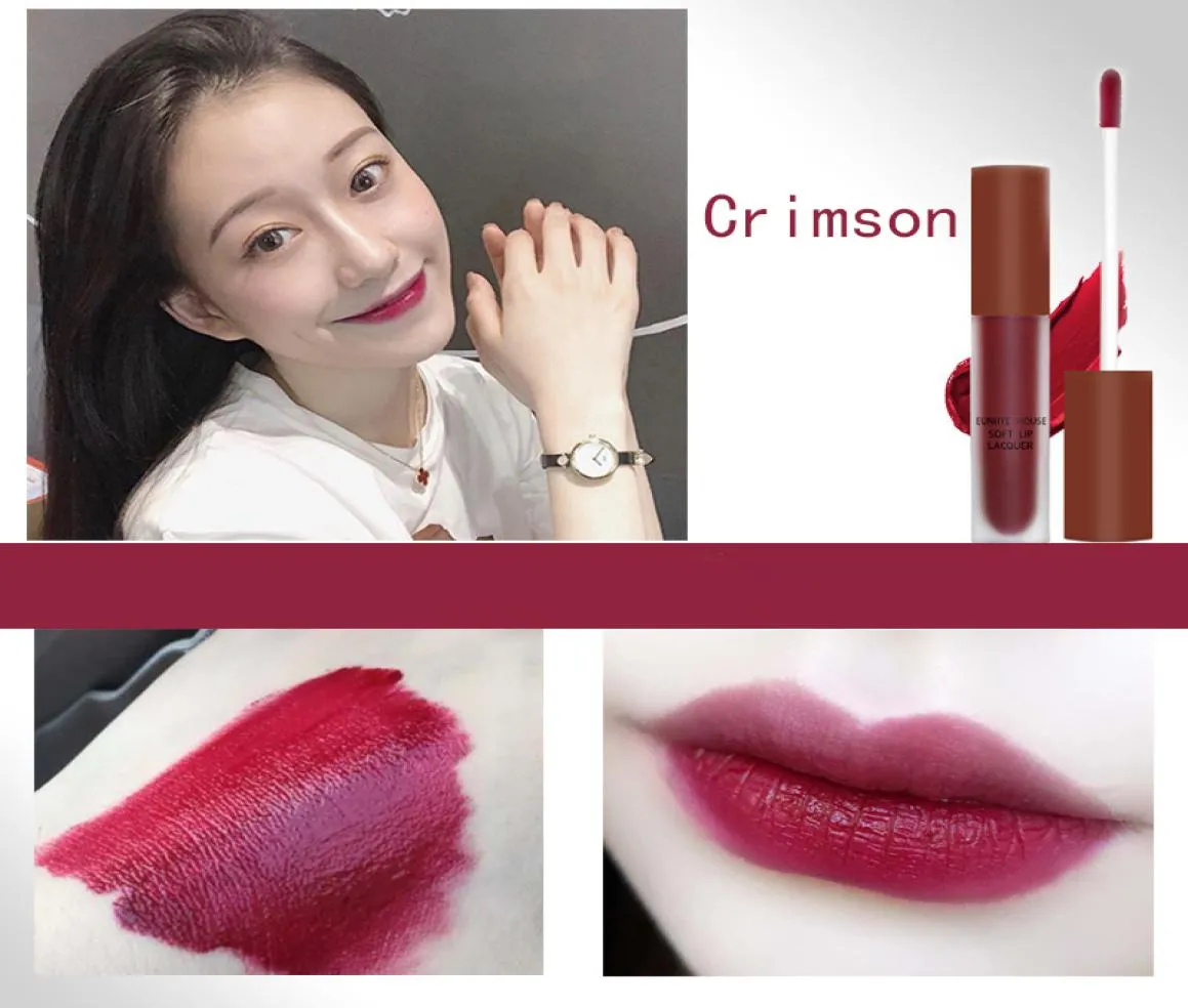 15 Farben 3CE Soft Lip Long Lip Glaze Lipgloss Lip Moisturizing Makeup Beliebte Farbe Beauty Tools Whitening Lippenstift Matte Lipsti5924849