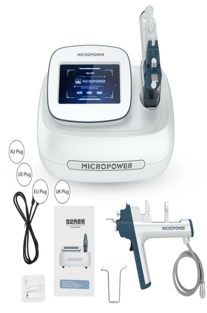 Microneedles fraktionerad RF -maskin ansikte hudlyftning stramning av blekning kropp rynka borttagning mesoterapi pistol skönhet spa7771769