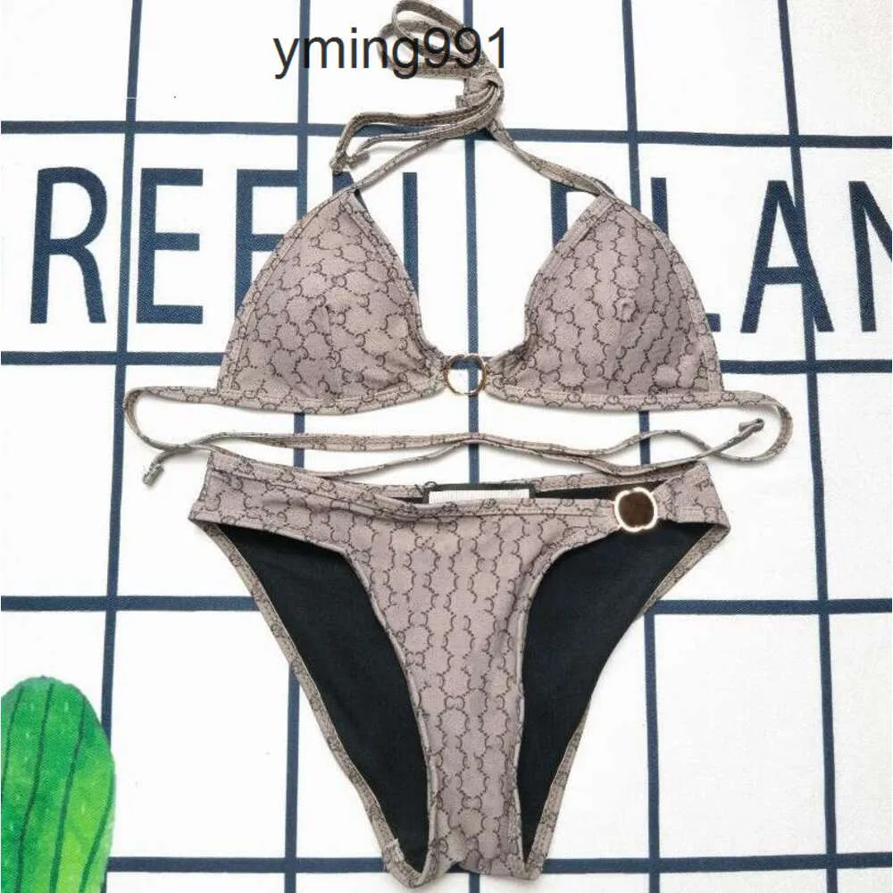 Gglies de bain ggs gu cci guc ci guucci gucc gcccis gccci Designer femme Bikinis Twopiece Tankinis avec lettre maillots de bain cristal été Yoga vêtements plage luxe XXLA