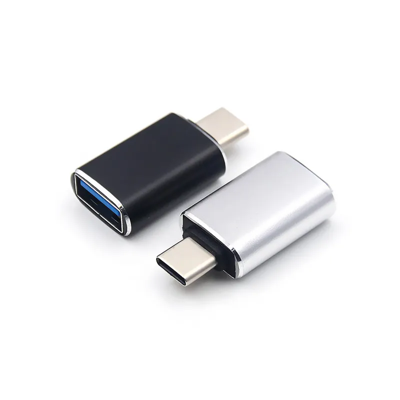 Höghastighetstyp C Man till USB 3.0 Typ A Female Charging 5Gbps Data Transfer OTG Convertor Converter ADATPERS