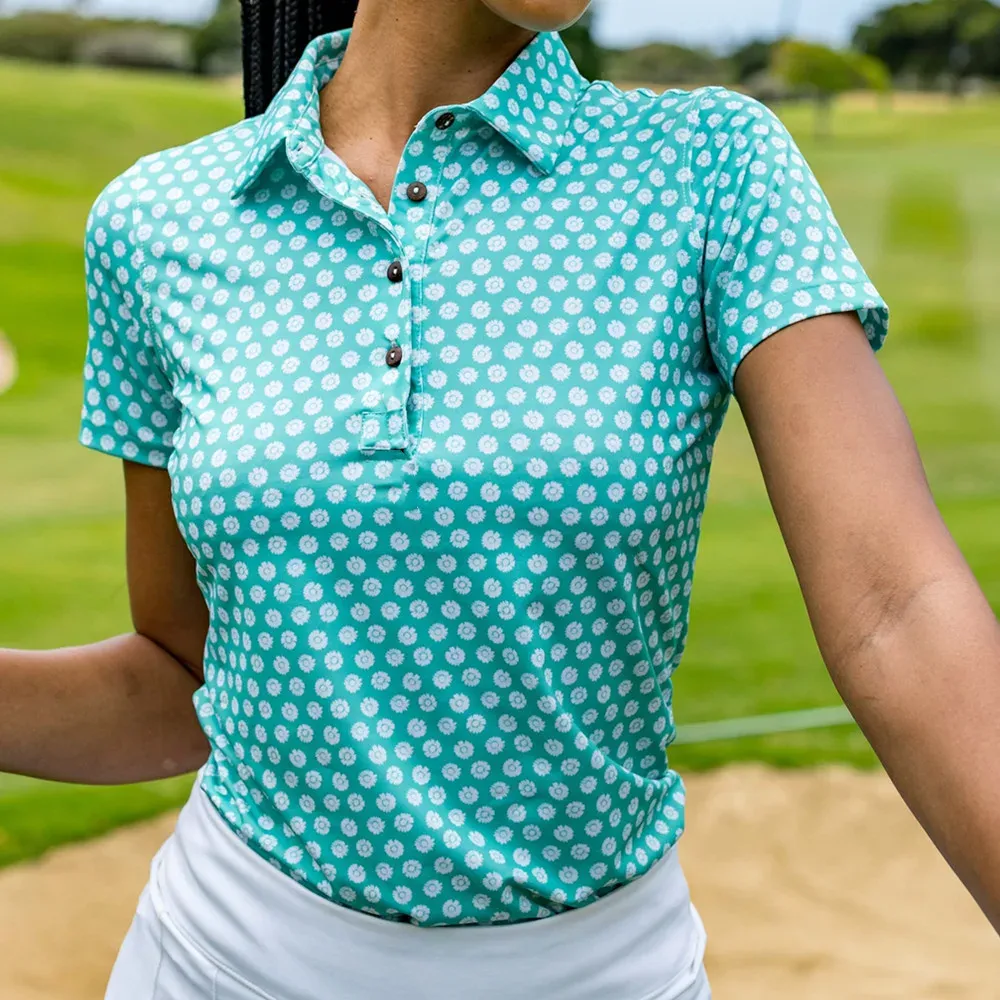폴로 골프 의류 새로운 여자 골프 스웨터 레저 스포츠 패션 패스트 드라이 슬림 한 스포츠 고품질 통기성 폴로 셔츠