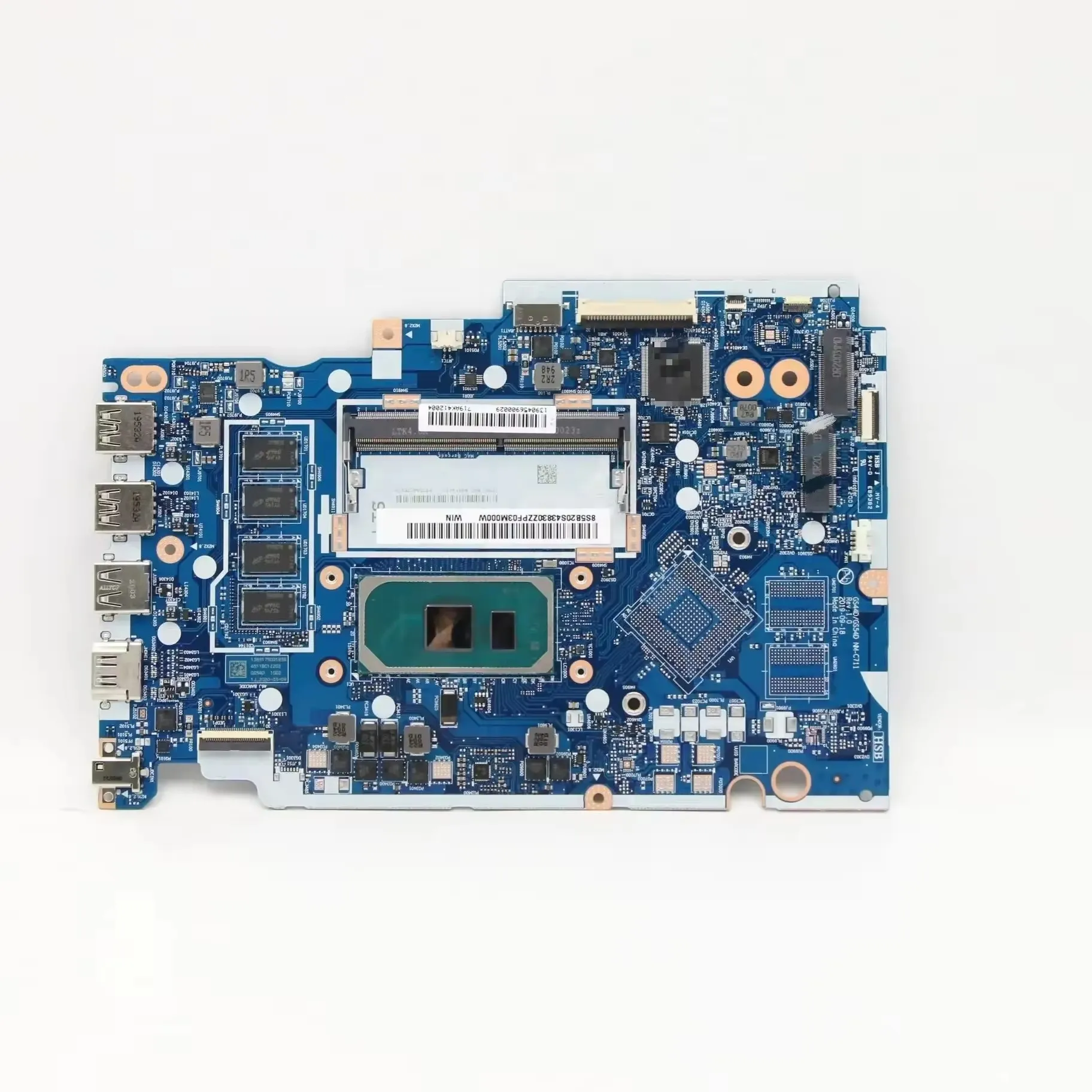 SN NM-C711 FRU 5B20Y97608 Процессор I51035G1 I71065G7 Графический процессор MX330 V2G DRAM 4G Ideapad S145 15IIL 14IIL V15 V14 IIL Материнская плата для ноутбука