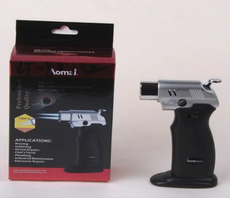Dual Flame Lighter Braze, Solder & Gas Jet Torch For Metallic Welding