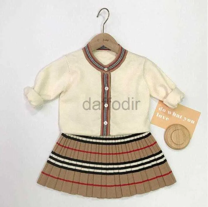 Robes Vêtements tendance pour tout-petits, robes de styliste pour bébés, vêtements mignons pour petites filles, tenue en tissu 240308