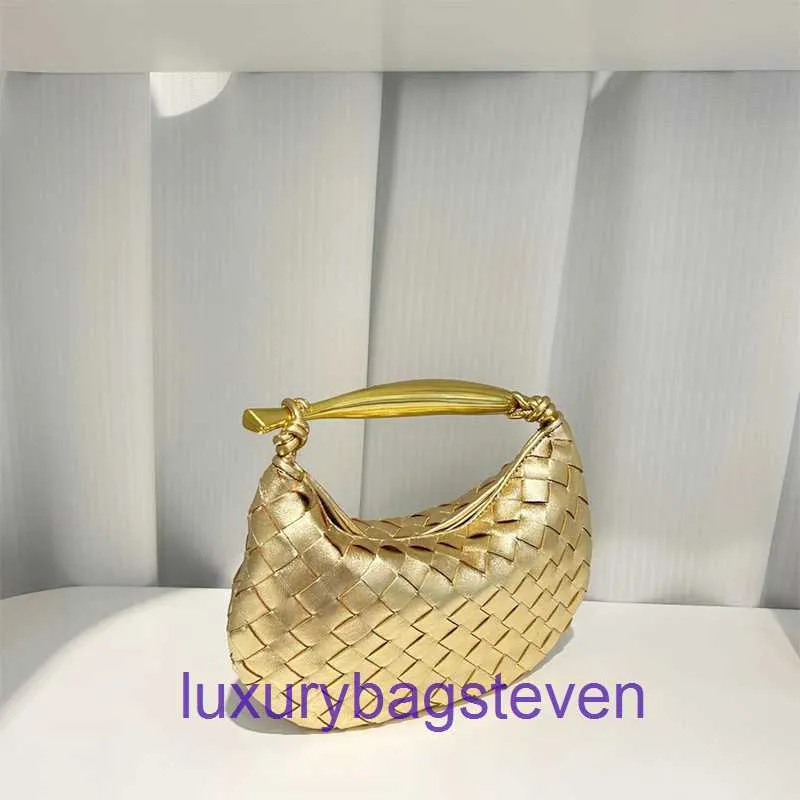 Toppkvalitet Bottgs Vents's Sardine Designer Women Purse äkta läderhandväskor Small Design Woven Bag New Handbag Dumpling Tidy Leisure med Real Logo Vhnx