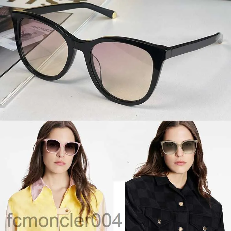 Óculos de sol My Monogram Light Cat Eye Z1657 Design icônico oferece um novo estilo mais fino e superdimensionado, perfeito para uso diário com caixa original PMP1