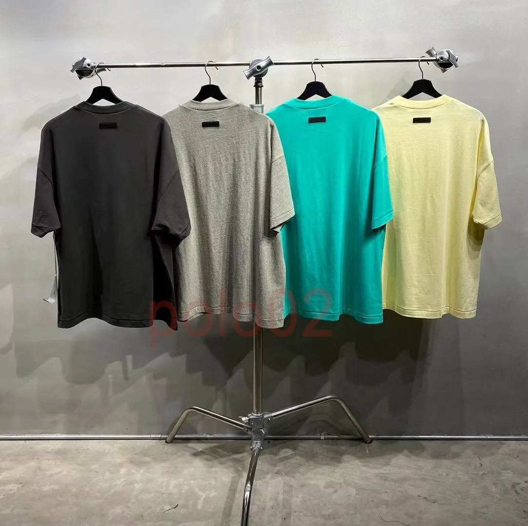 エッセン最新のメンズレディースデザイナーTシャツサマーティーシャツファッショントップスラックスゥスーリーブランドユニセックススタイルコットンTシャツUSサイズS-XL