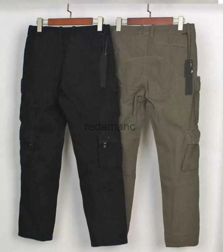 Men's Patches Track Pant Fashion Design Jogger Cargo Zipper Fly Sports Trousers Clothing 240308