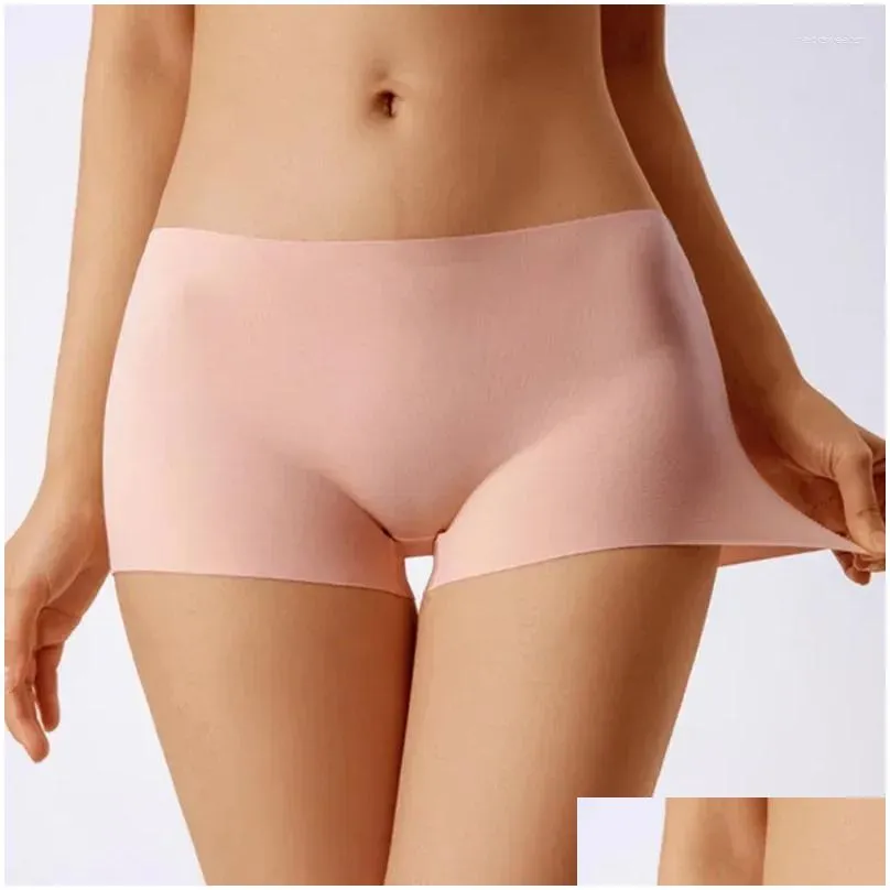 Culottes pour Femmes Culottes pour Femmes sous-vêtements pour Femmes Coton Y Solid Lady Boxers Confortables Shorts Respirants Intimes Slips Taille Moyenne Dr Dhumq