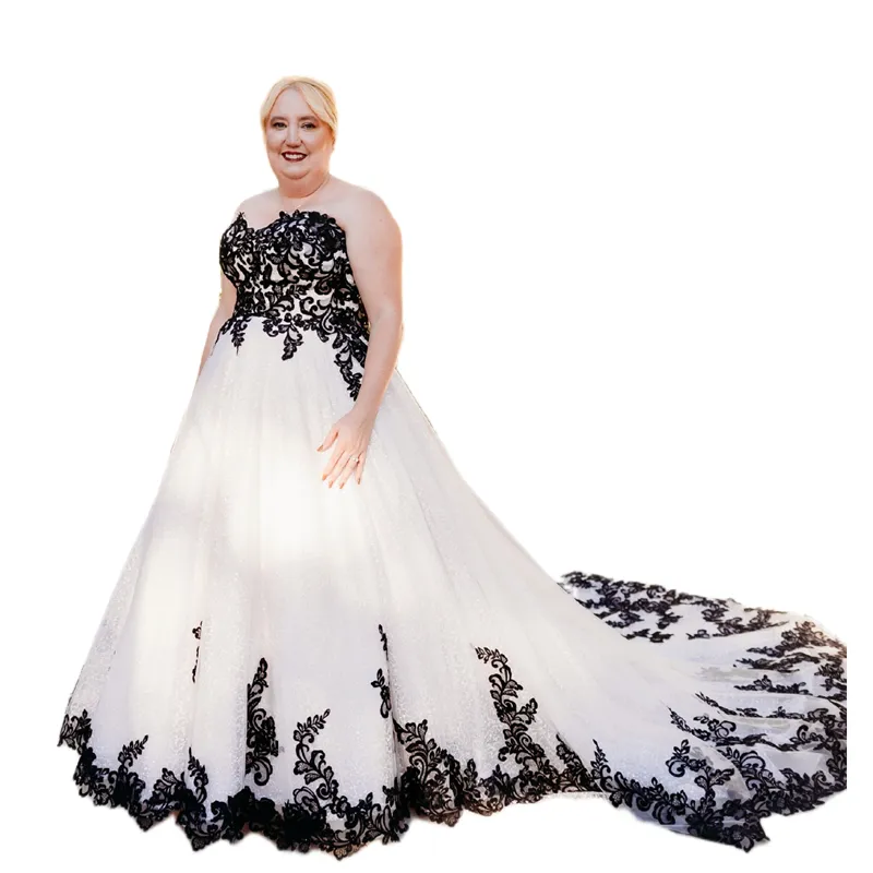 Robe Cocktail Amanda Lane Taille 10 Noire Et Blanche à Volants Et Pois - Très Bon état